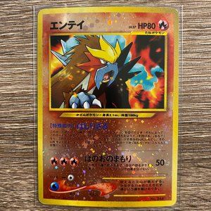 Pokemon ENTEI Card NEO Premium File 2 PROMO #244
